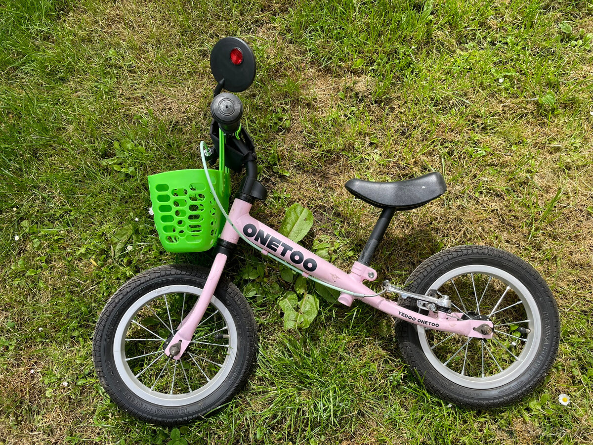 Dětské odrážedlo Yedoo OneTwo, 12ti palcová kola s brzdu