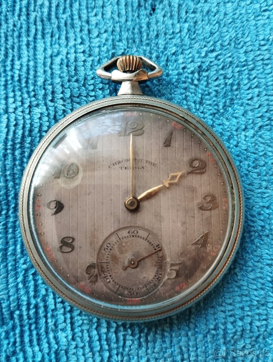 Staré kapesní hodinky CHRONOMETRE TEGRA