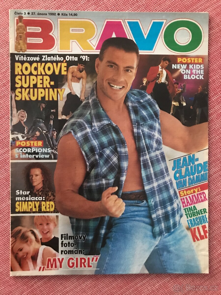 Bravo 3/1992- komplet.