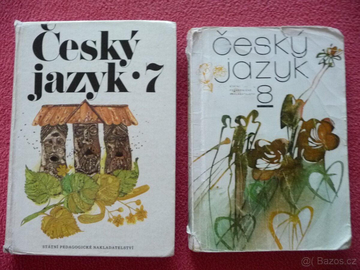 Retro učebnice českého jazyka