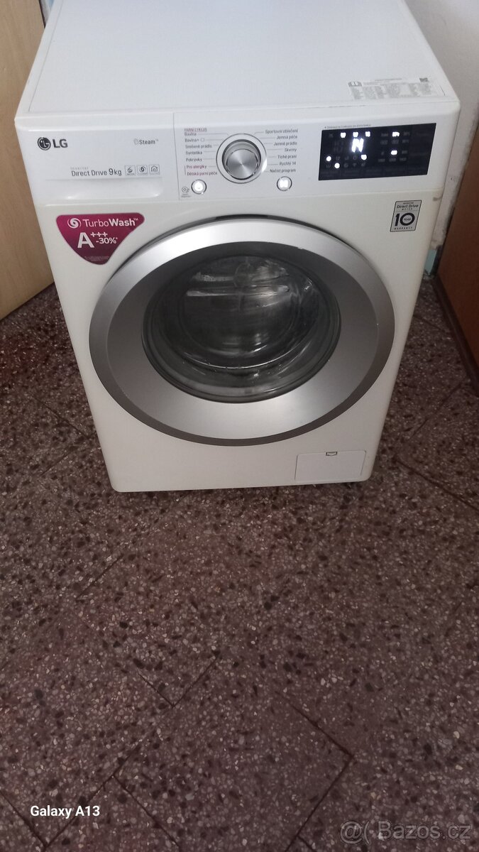 Pračka LG na 9kg A+++