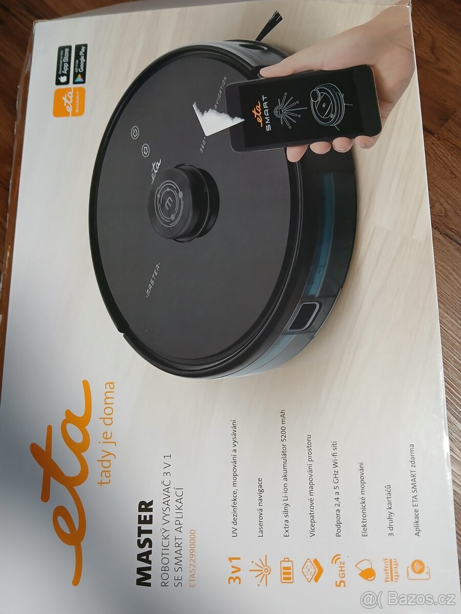Robotický vysvětlit ETA MASTER
