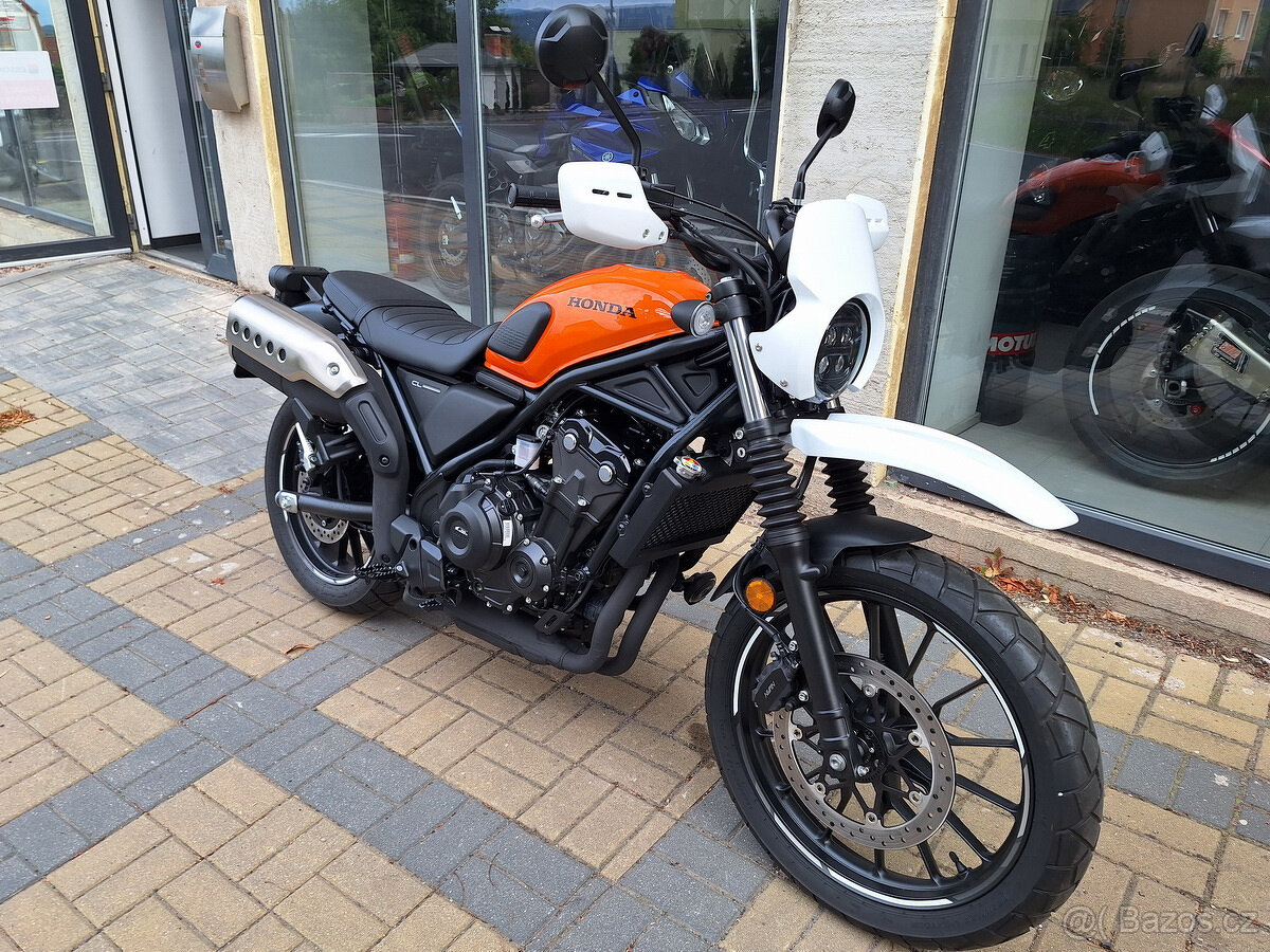 Honda CL 500, koup.ČR, naj.100km, záruka 6let, i na splátky
