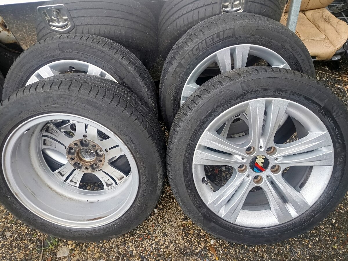 BMW 5x120 17" et 34 ALU kola s pneu Michelin