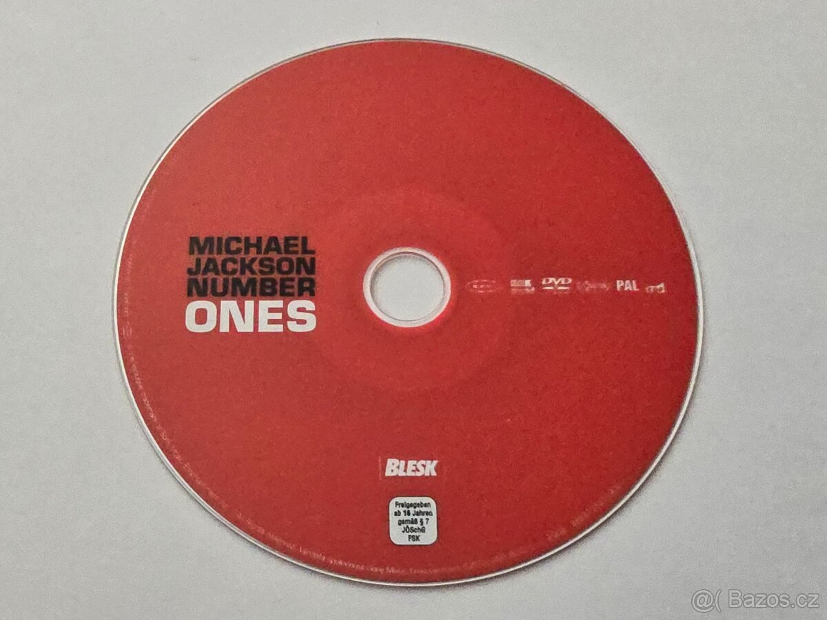 MICHAEL JACKSON: NUMBER ONES (DVD videoklipy)