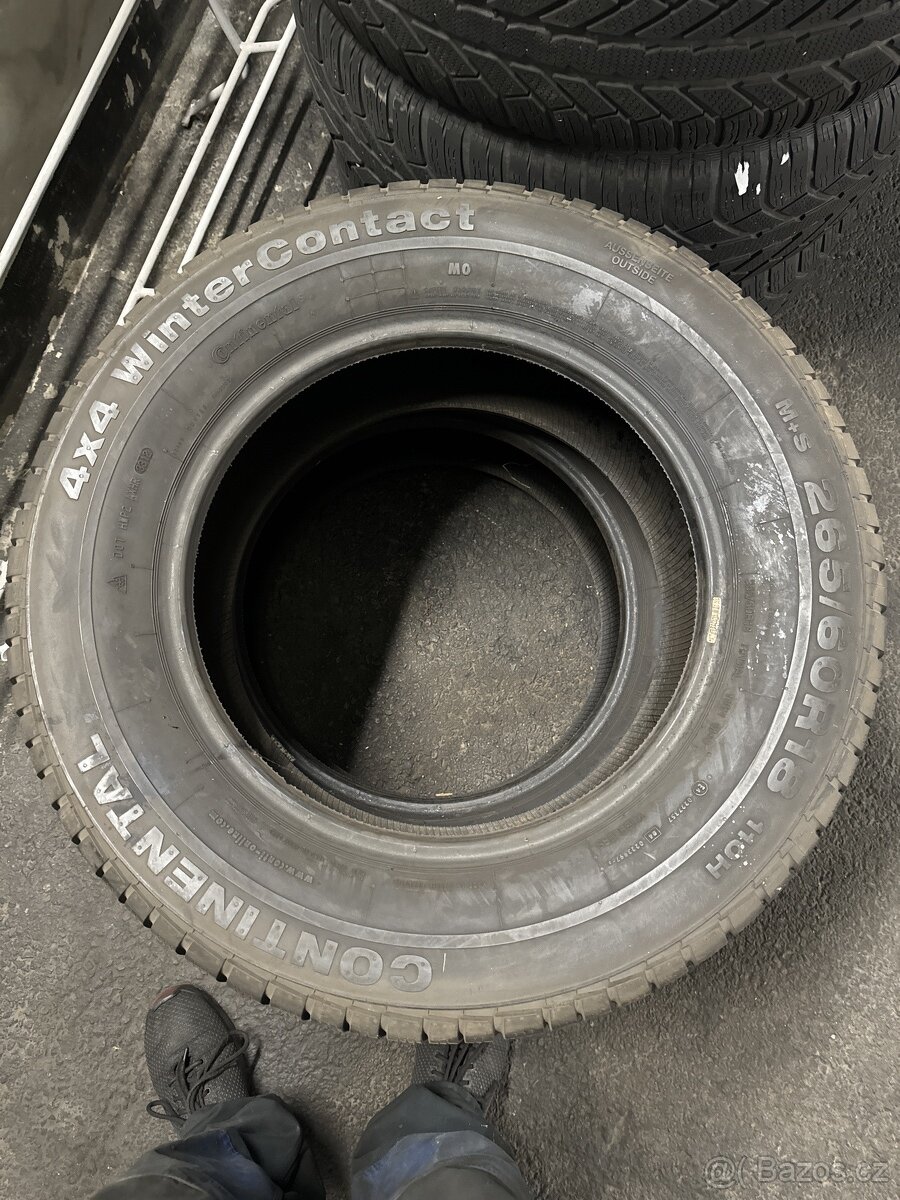 Continental 265/60R18 4x4 WinterContact zimní 2ks 6mm