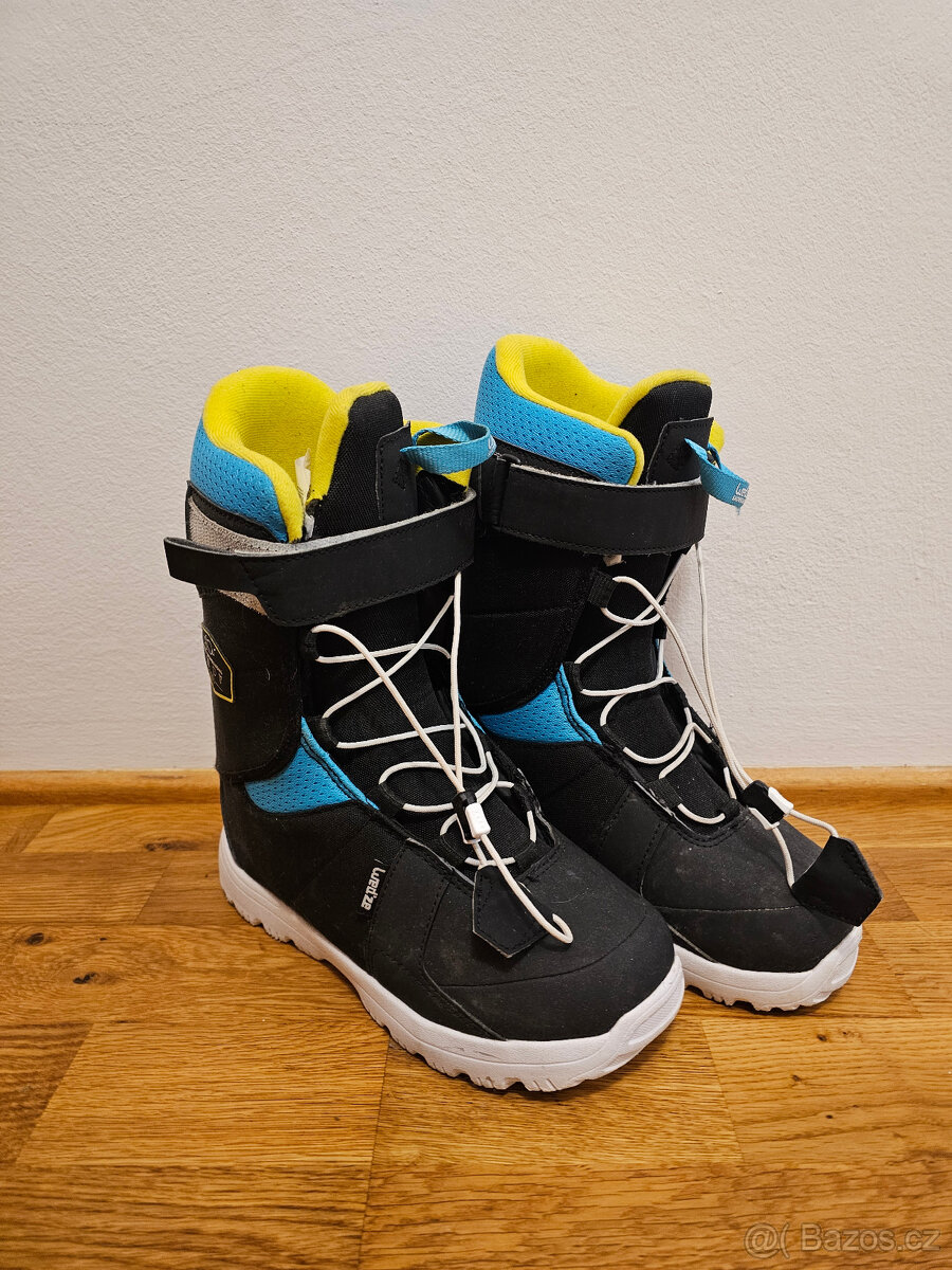 Boty na snowboard vel.37,jako nové