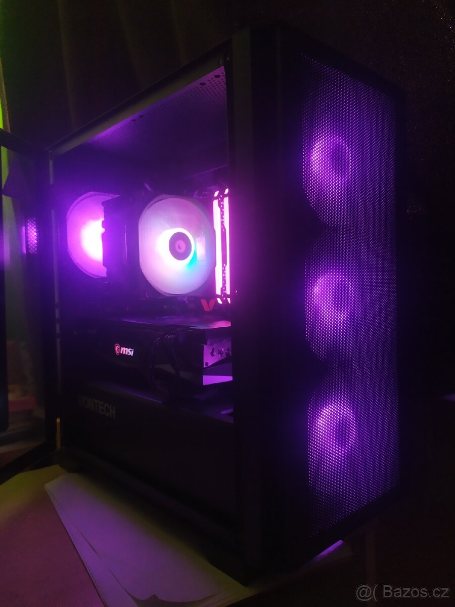 Herní PC - Ryzen 5 5600X|RX 6700XT|1000GB SSD|16GB|WIN11