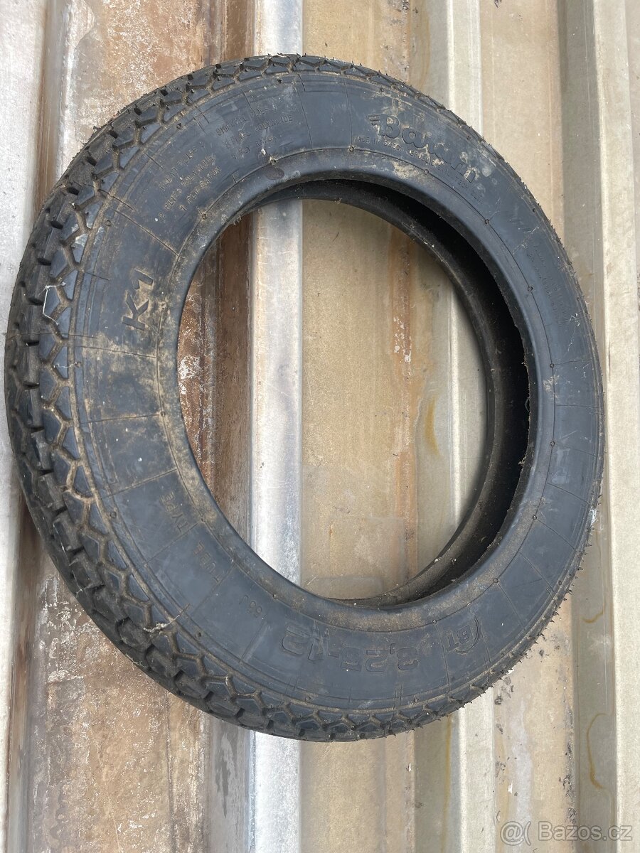 Pneu cz 175 skuter prase riksa