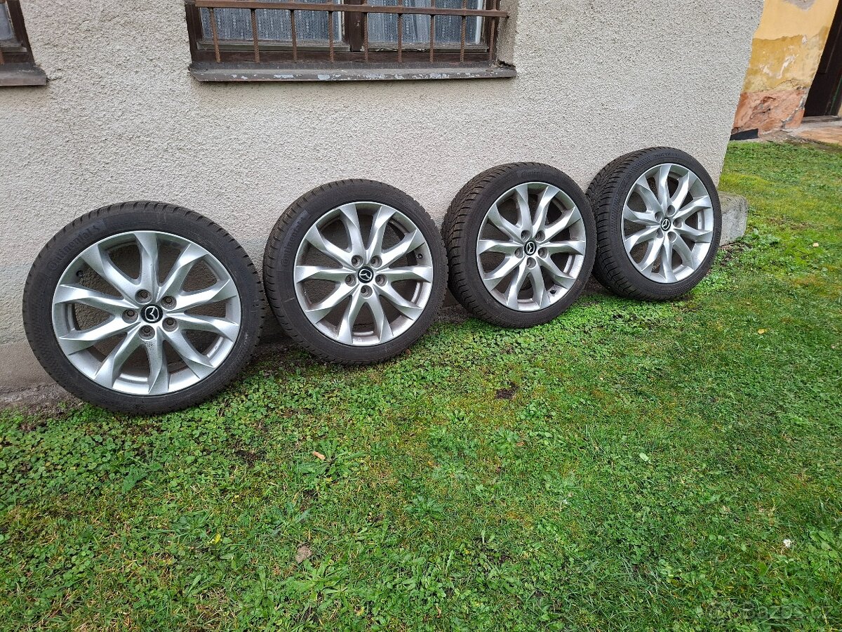 4xkomplet zimni pneu 215/45/18"