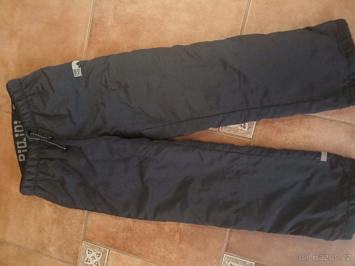 Zateplené kalhoty vel. 128