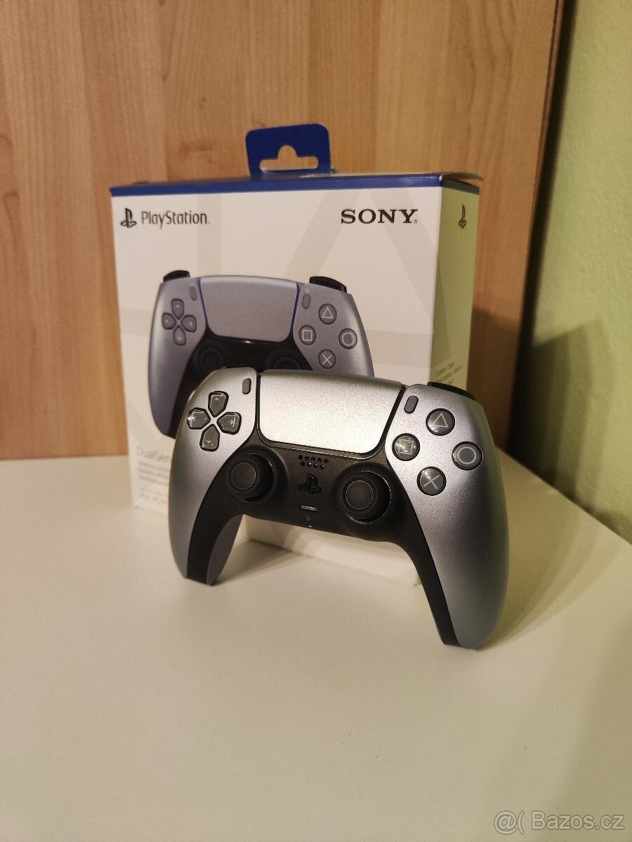 PlayStation 5 DualSense Wireless Controller - Sterling Silve