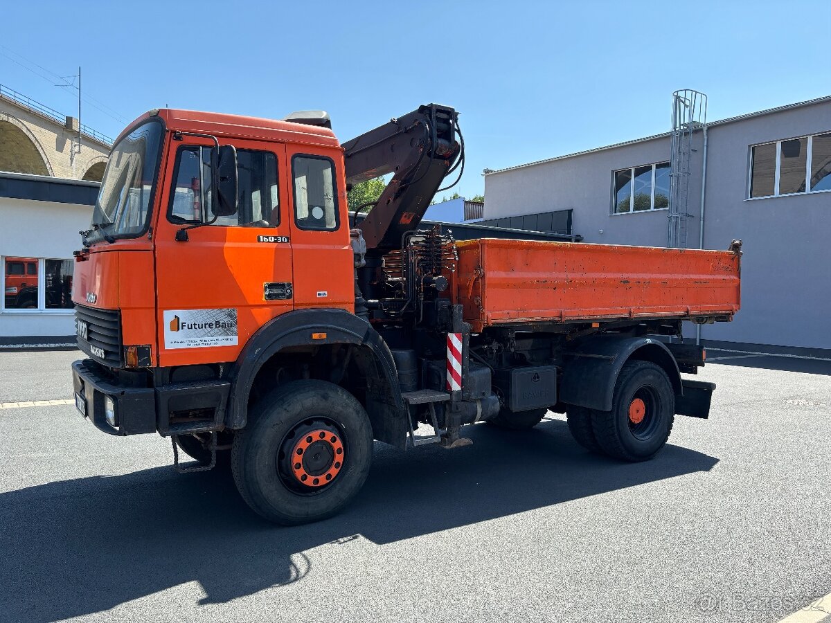 Prodám IVECO MAGIRUS motor DEUTZ s hyd. ruk. Palfinger Atlas
