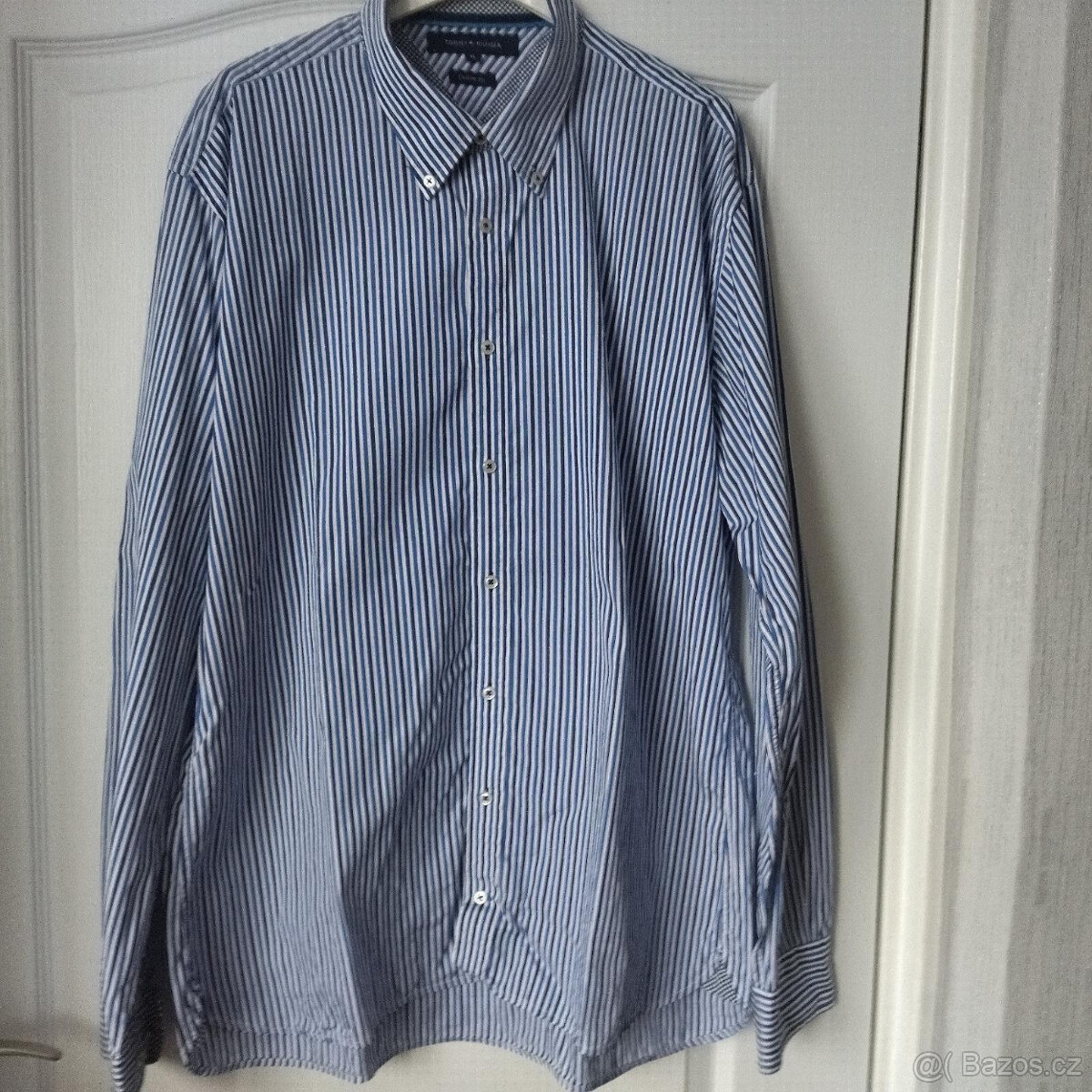 Tommy Hilfiger elegantní 2x použitá košile vel XL