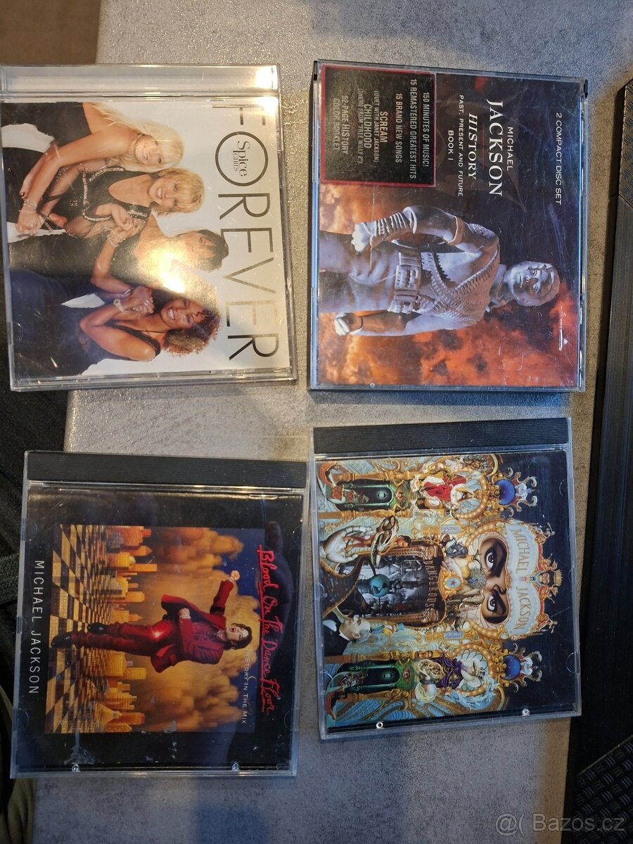 Michael Jackson CD pouze krabičky