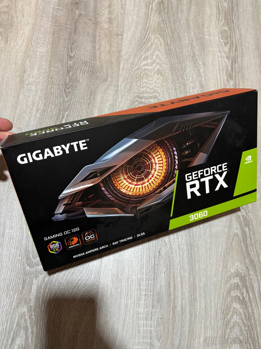 NVIDIA GYGABYTE RTX 3060 12gb