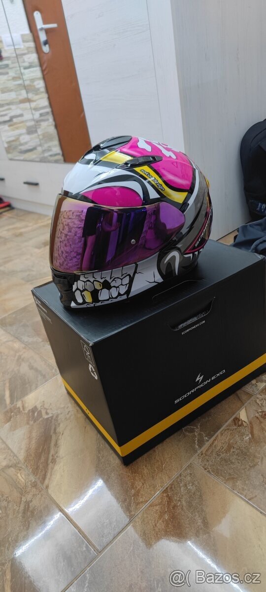 Integ. helma Scorpion EXO 491 Pirate vel. M