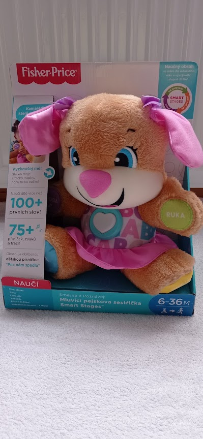 Fisher Price Mluvící pejskova sestřička