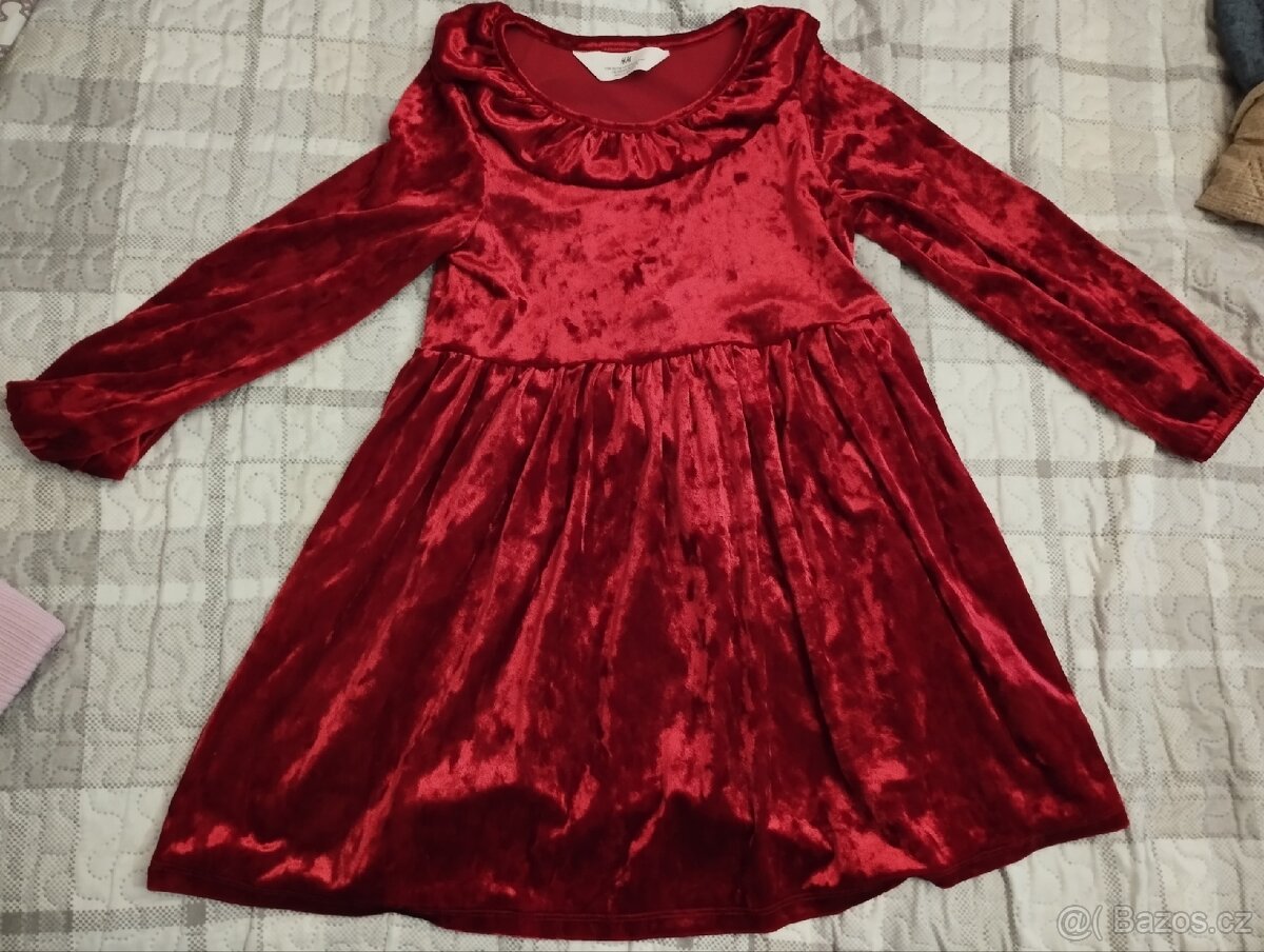 Vánoční šaty Hm 4/6 let