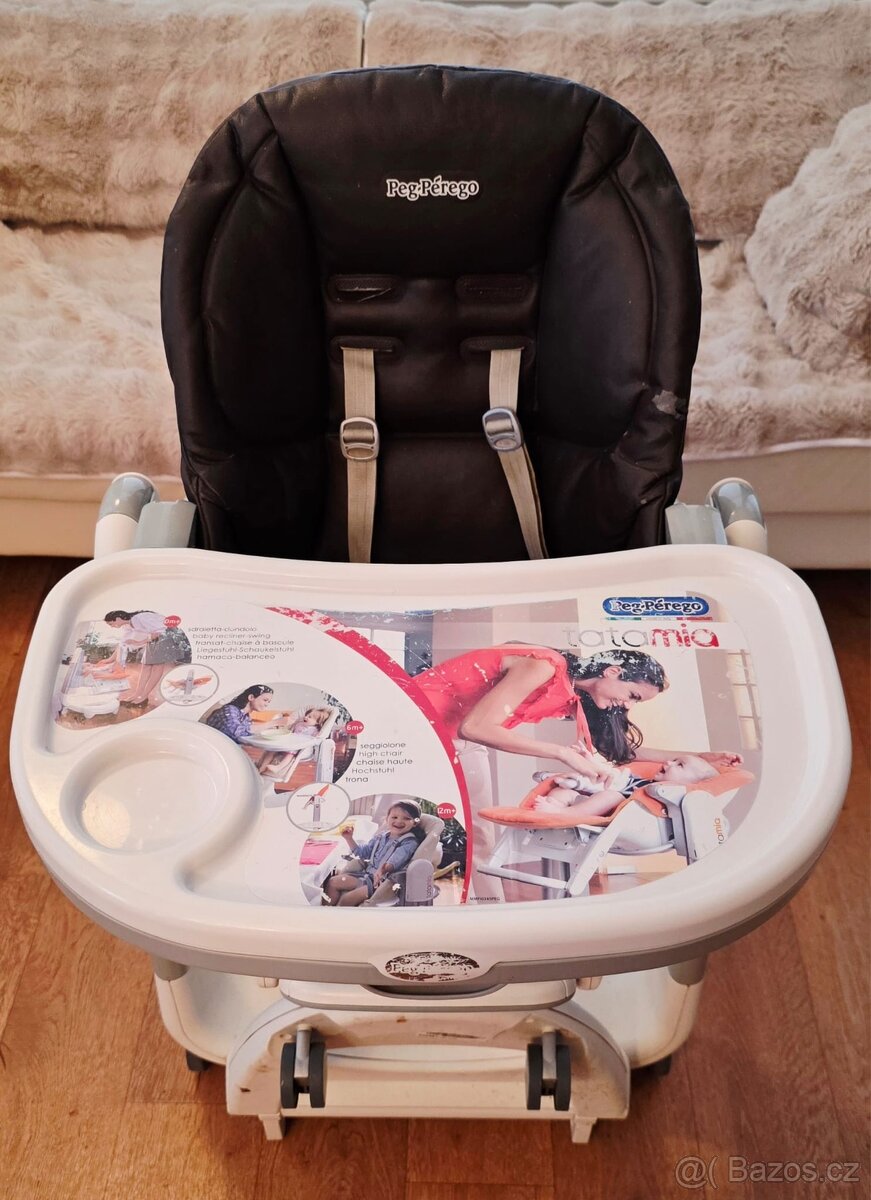 Jídelní židlička Peg Perego Tatamia 3 v 1 a KIT