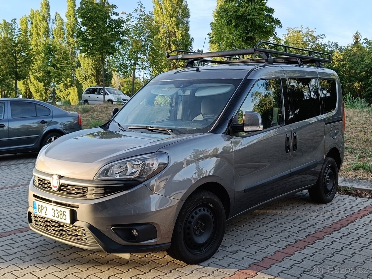 Fiat DOBLÓ Panorama 1.6 MTJ 88 kW, 98tkm, ČR, rozvody, 1 maj