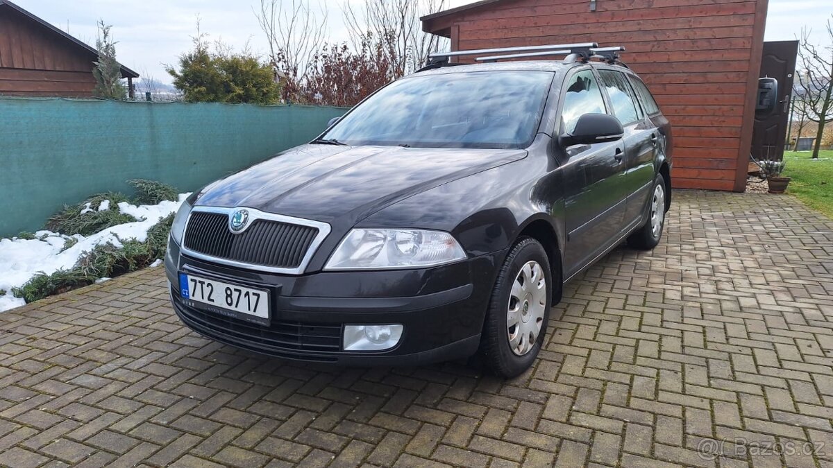 Octavia 2 combi 1.6 MPi 1. majitel, koupeno v ČR