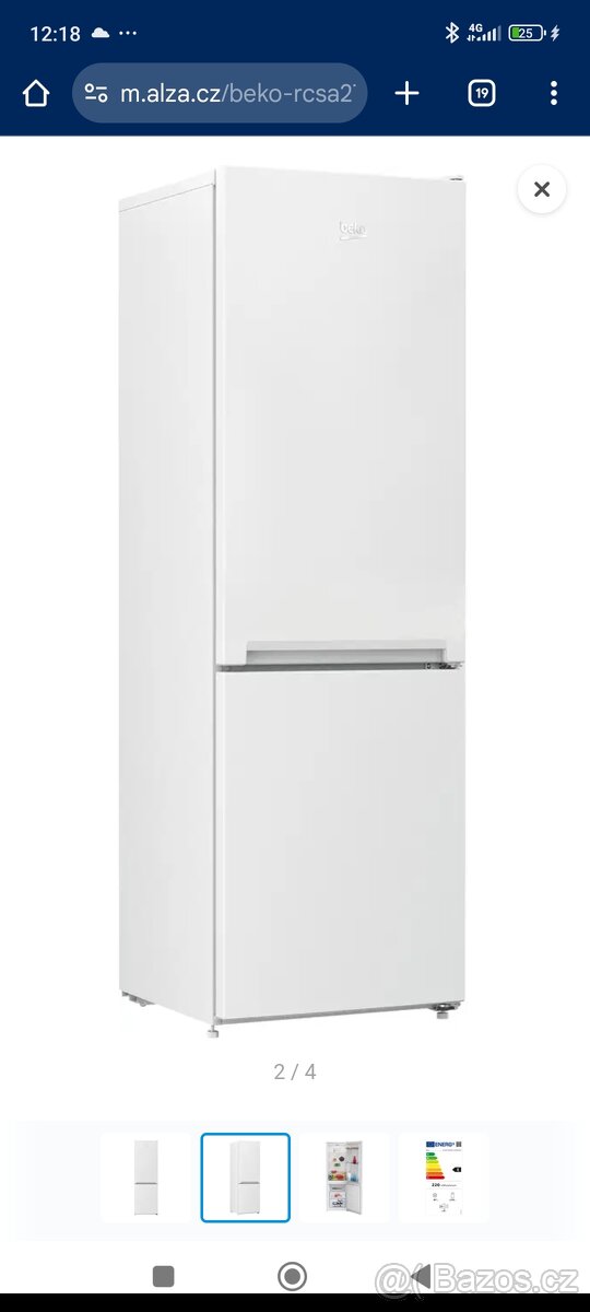 Lednice Beko RCSA270K40WN