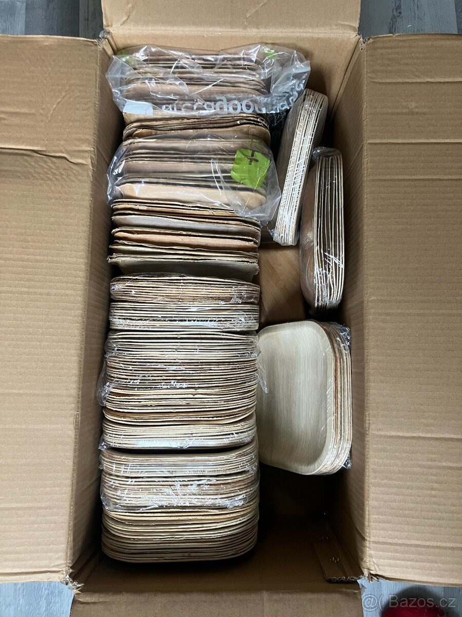 Bio nádobí z palmového listu