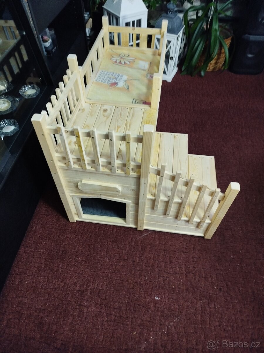 Bouda pro psa s palandou