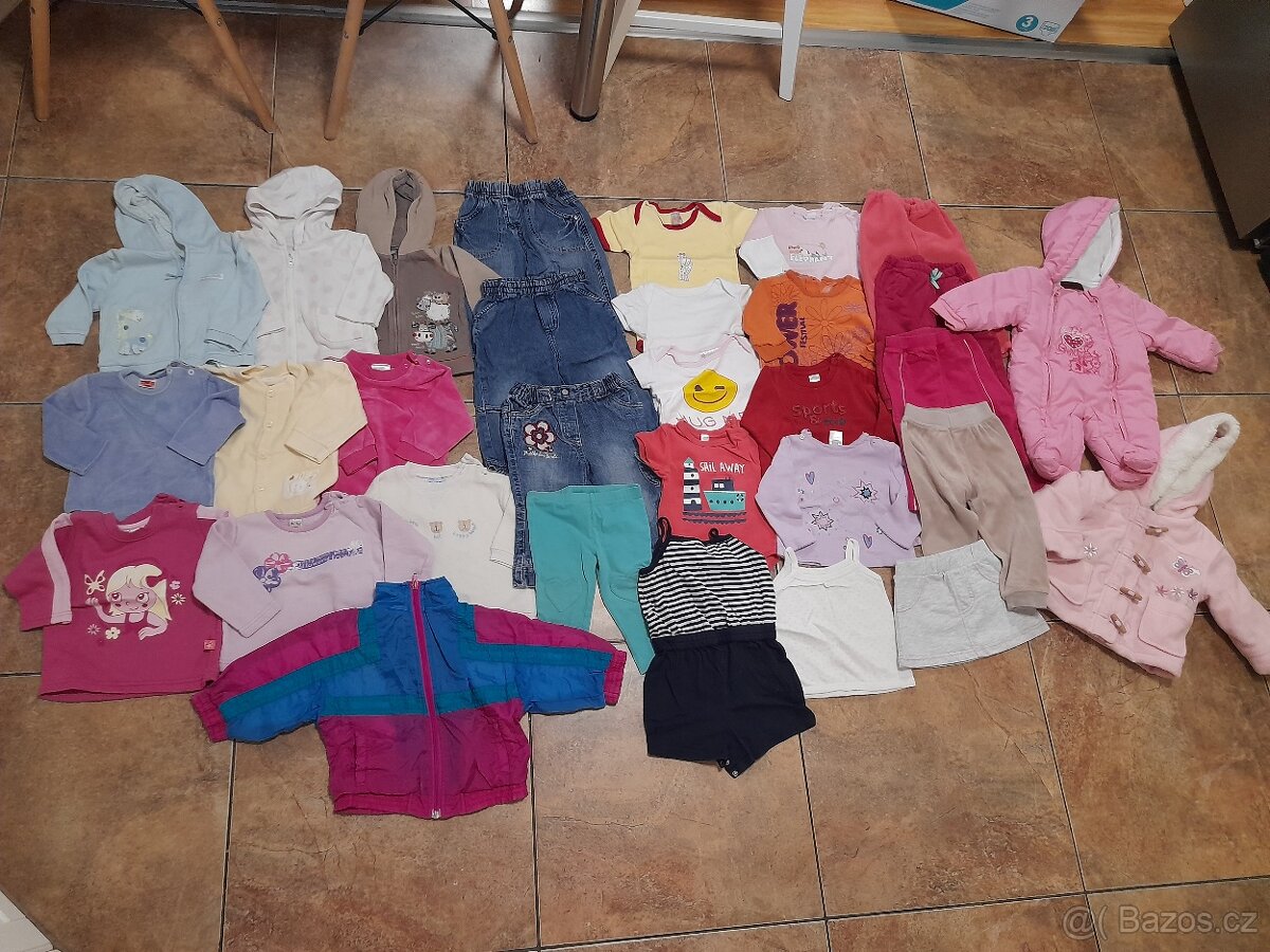 Dívčí set/balík, vel. 74