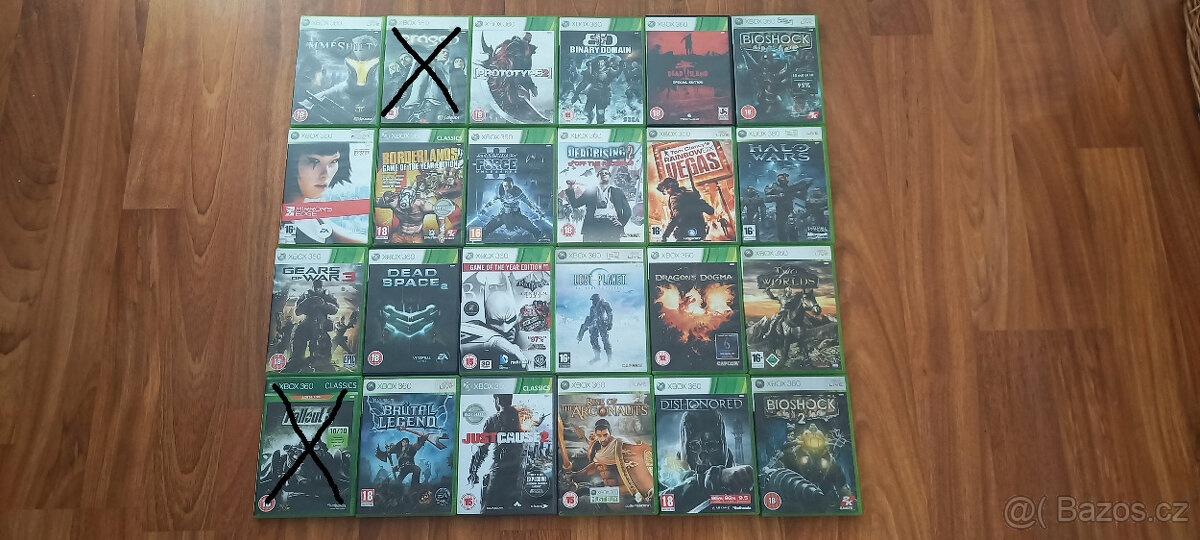 Prodám hry na XBOX 360
