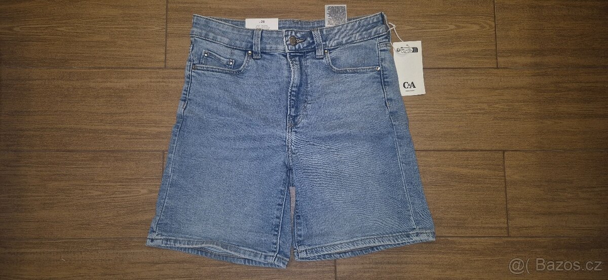 Riflové kraťasy C&A vel. 36