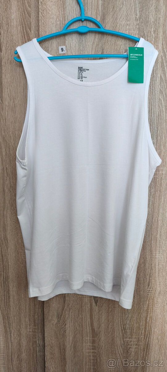 Bílé tílko H&M, vel. XL