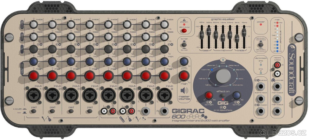 Predám Soundcraft GIGRAC-600