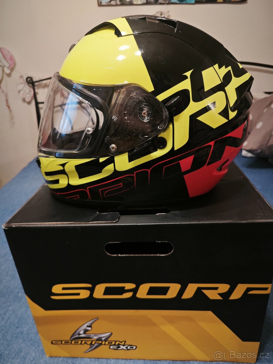 Pánské moto oblečení RST vel. 54 + helma Scorpion EXO-1200