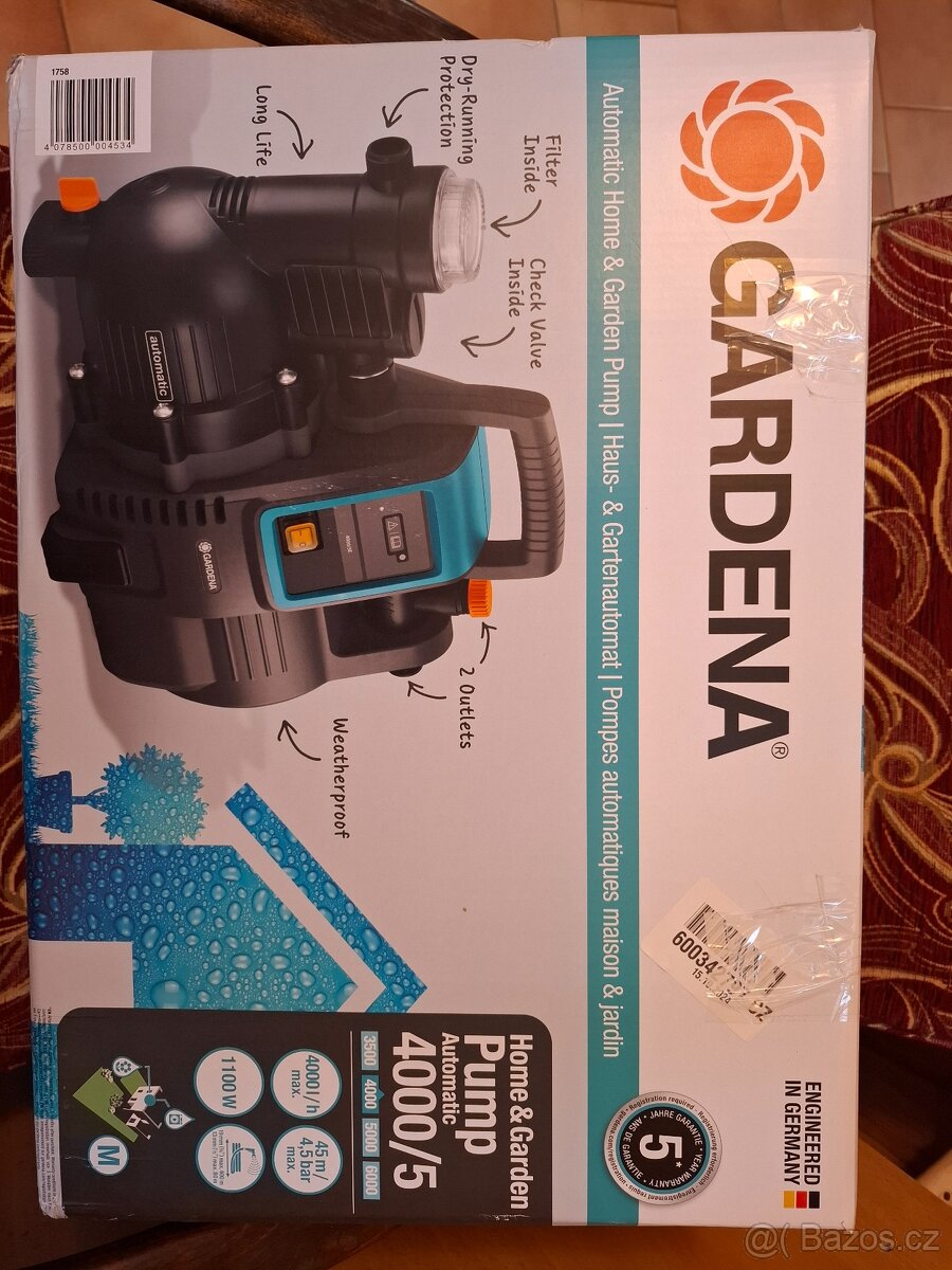Prodám čerpadlo-vodárnu
