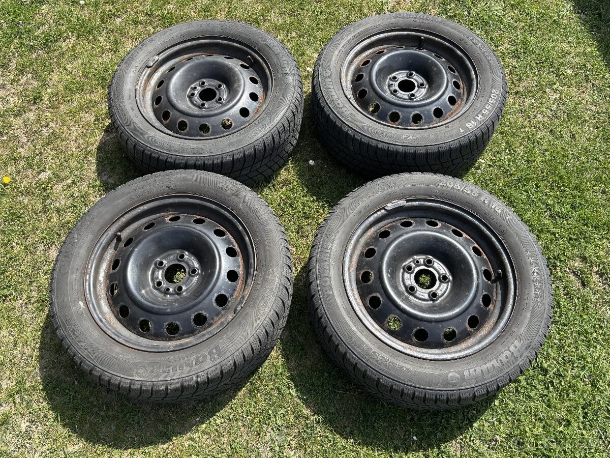 Sada zimních kol 205/55 R16, 5x98