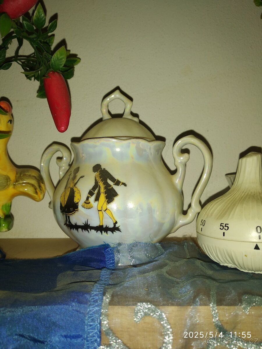 Porcelán, sklo