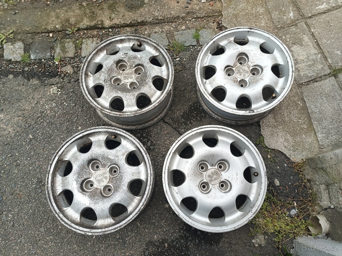 Peugeot 205 , 309 GTI ALU kola Speedline 15"