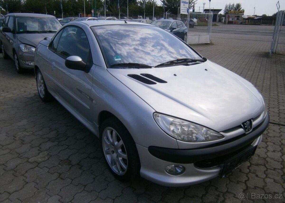 Peugeot 206 CC 1.6i Quiksilver,Digi klima. benzín manuál
