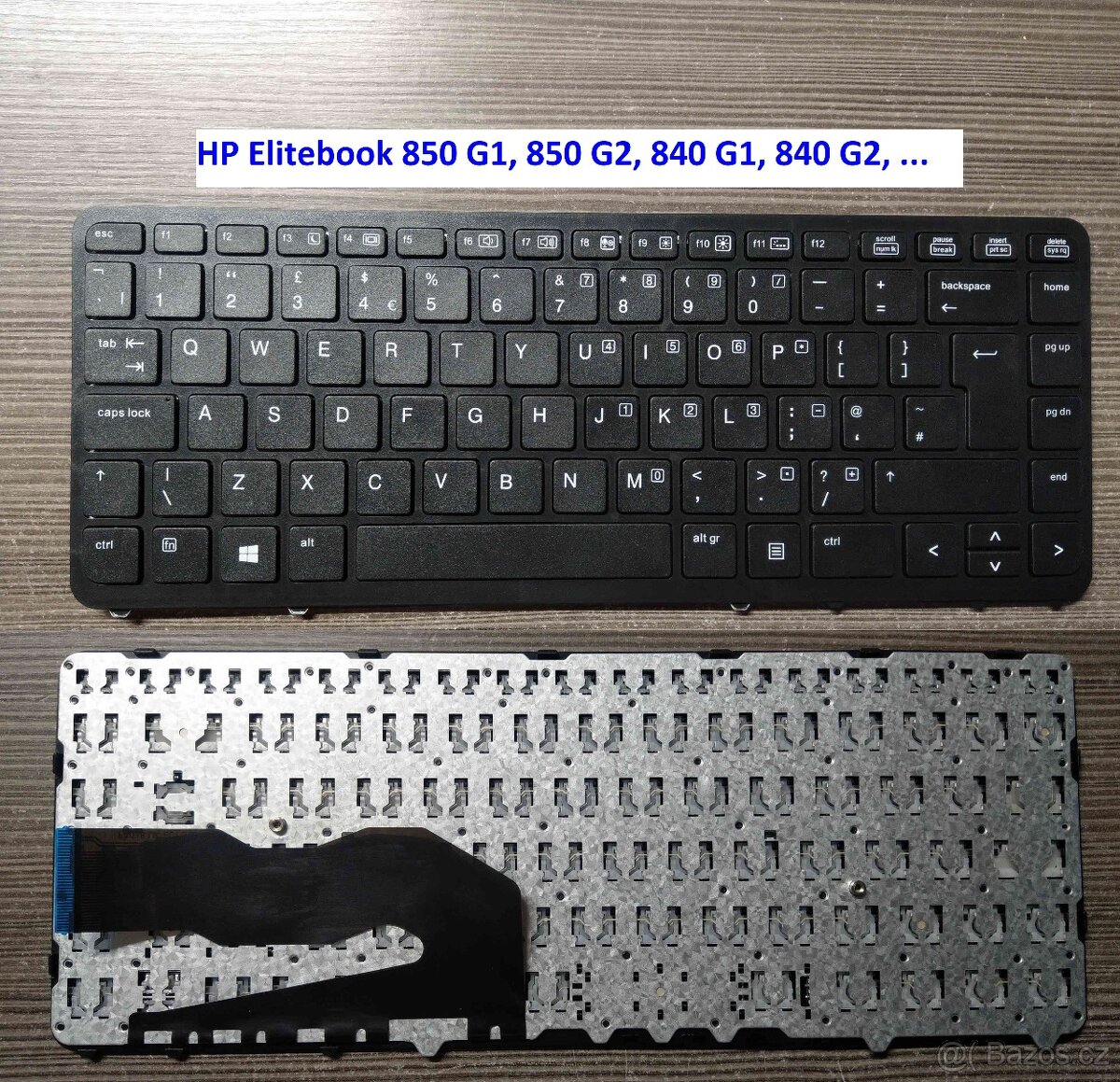 Klávesnice: HP 850 840 G1 G2// 850 855 G3 G4 Zbook 15UG3