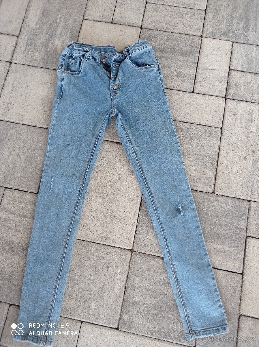 Dívčí skinny ryfle 152