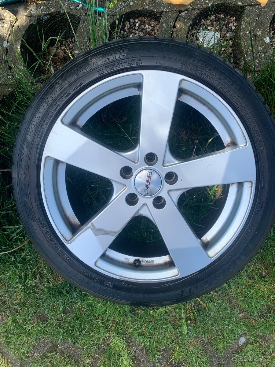 ALU kola 7Jx17 H2 Dezent