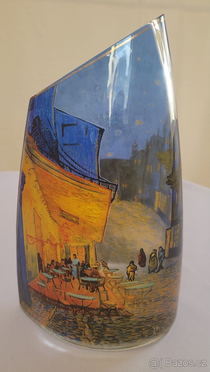 Skleněná váza Vincent van Gogh (GOEBEL)