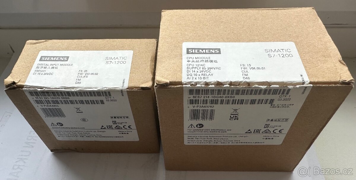 SIEMENS 6ES7214-1BG40-0XB0 a SIEMENS S7-1200, Digital input