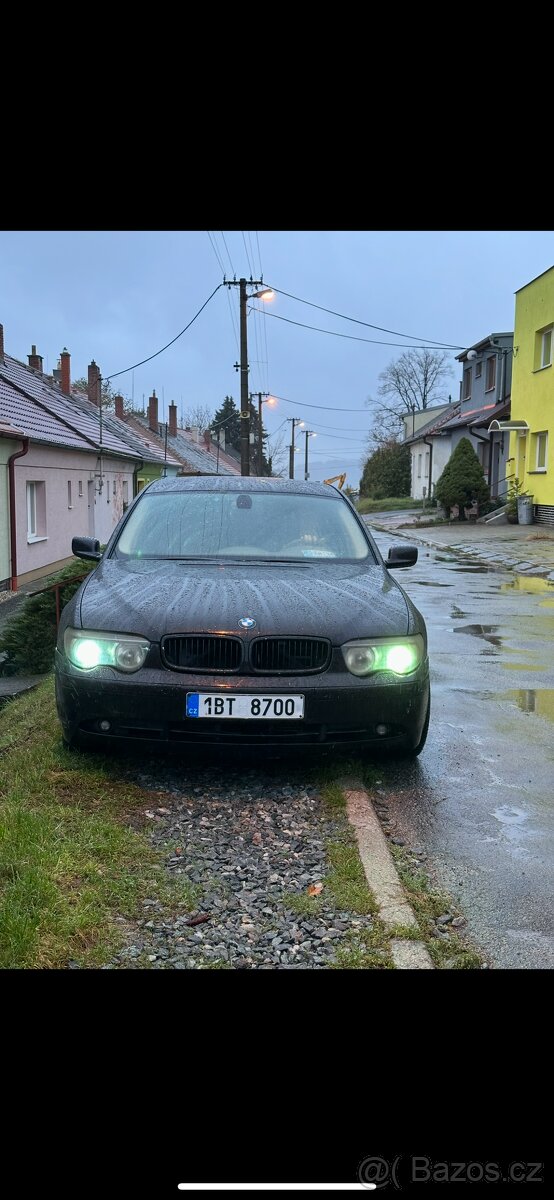 BMW 730d E65 2003 jako soubor náhradních dílů
