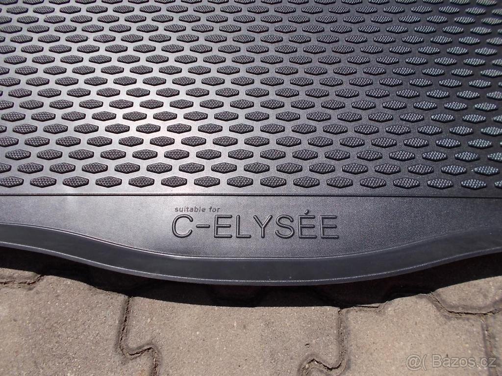 CITROEN C-ELYSEE -ORIGINÁL GUMOVÉ KOBEREČKY+ VANA KUFRU