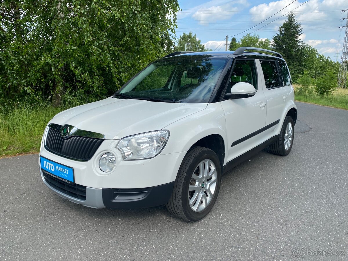 Škoda Yeti ELEGANCE 2.0 TDi 4x4 88tis. km