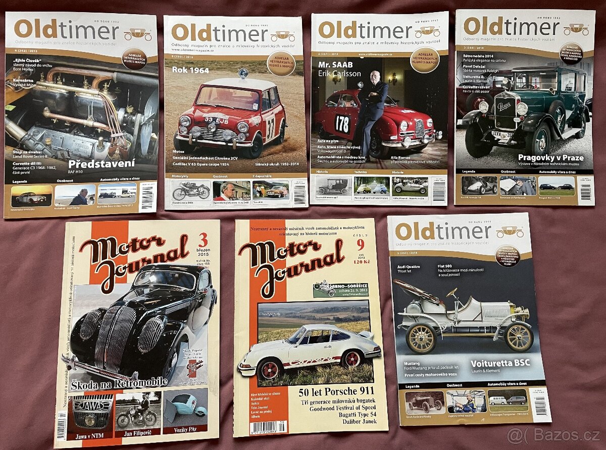 Motoristická literatúra - Oldtimer - Veterán - Motor Journal