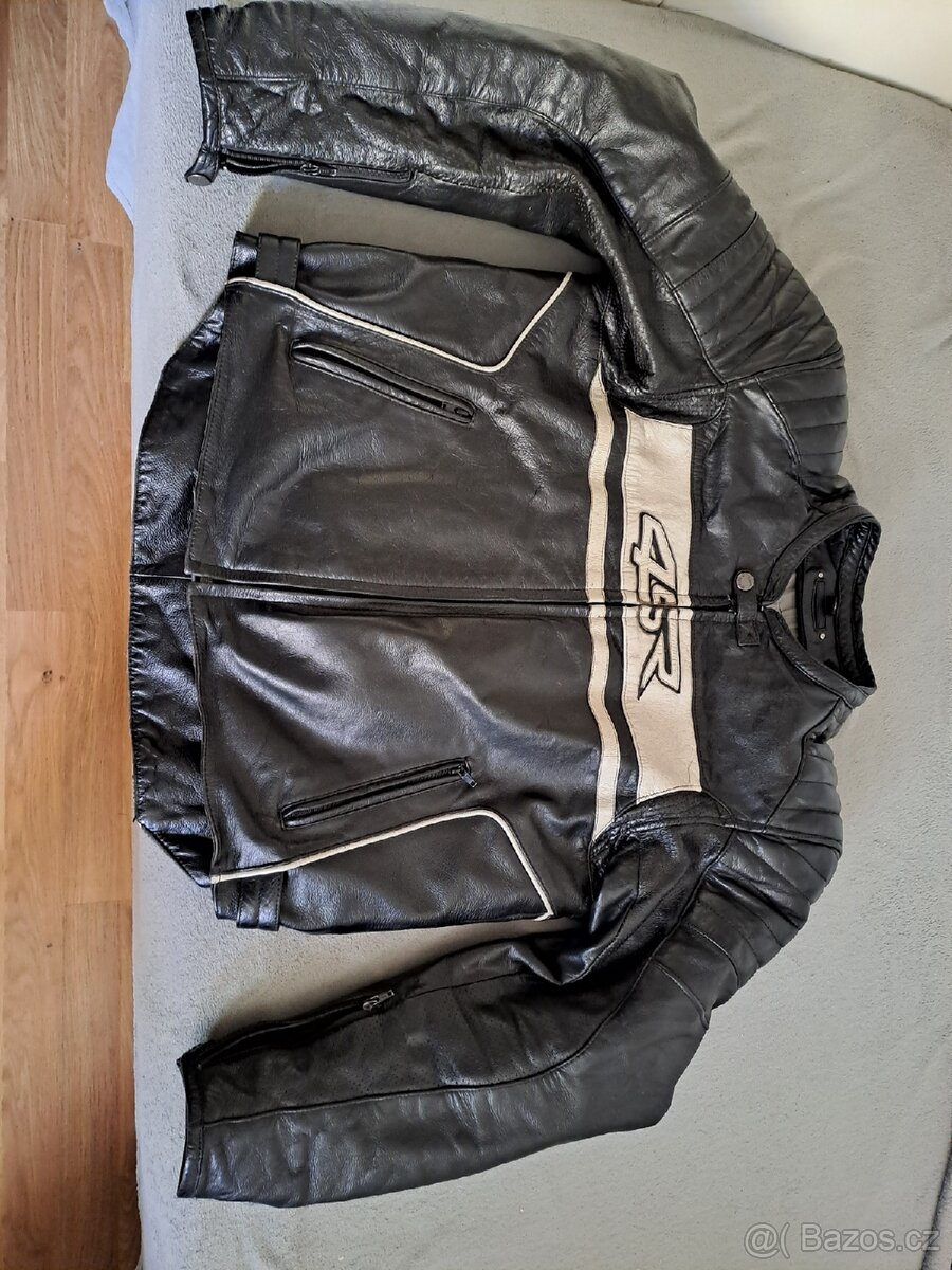 Kožená bunda na motorku 4SR